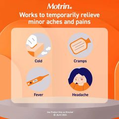 Motrin IB Liquid Gels - Pain Reliever with 200mg Ibuprofen for Muscle Aches, Headache, Backache, Toothache, Menstrual Cramps and Minor Arthritis Pain, 80 ct
