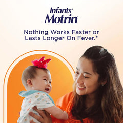 Infants' Motrin Concentrated Drops, Fever Reducer, Ibuprofen, Berry Flavored, 0.5 Oz, 2 Pack