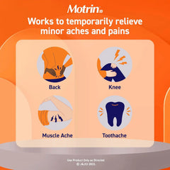 Motrin IB Liquid Gels - Pain Reliever with 200mg Ibuprofen for Muscle Aches, Headache, Backache, Toothache, Menstrual Cramps and Minor Arthritis Pain, 80 ct